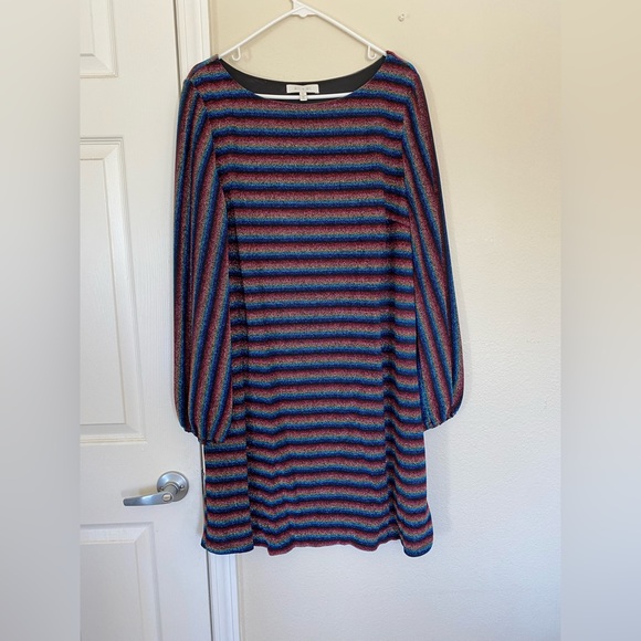 Anthropologie rainbow shimmer tunic dress - Picture 4 of 4